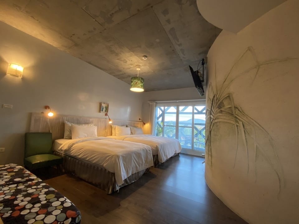 Triple Room, Multiple Beds, Balcony | Blackout drapes, free WiFi, bed sheets