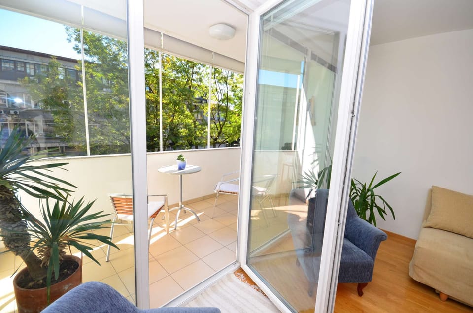 terrace with table and chairs