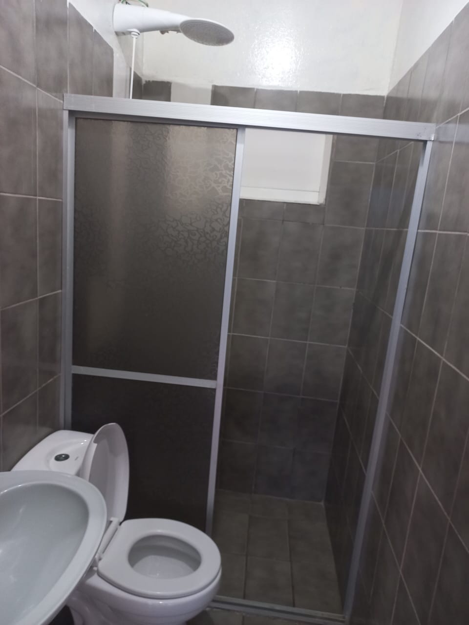 Basic Double Room Single Use | Bathroom | Shower, towels, soap, toilet paper