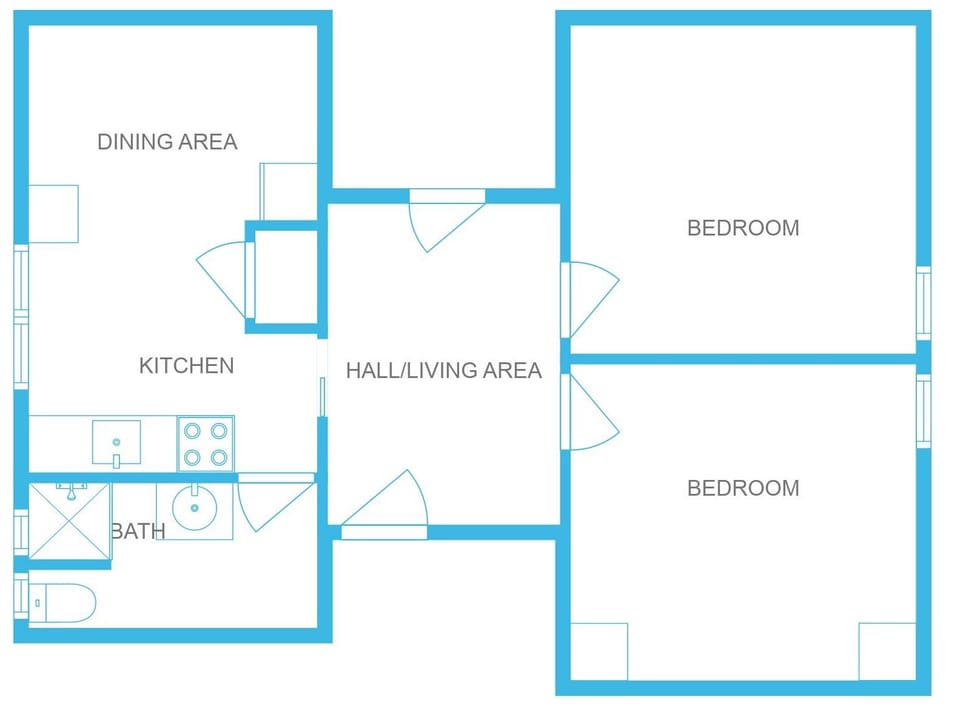 Floorplan Edelweiss 3 apt