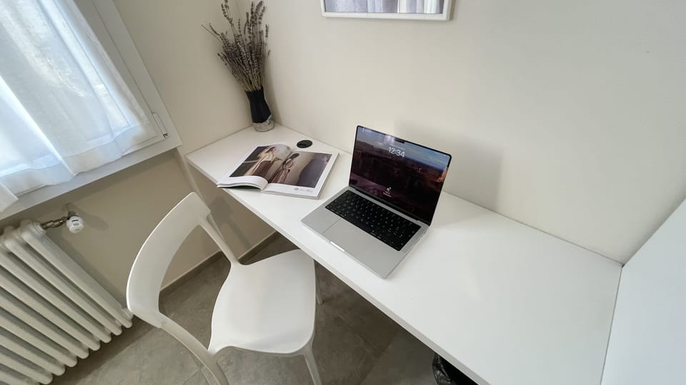 Comfort Apartment | Laptop workspace, blackout drapes, iron/ironing board, free WiFi