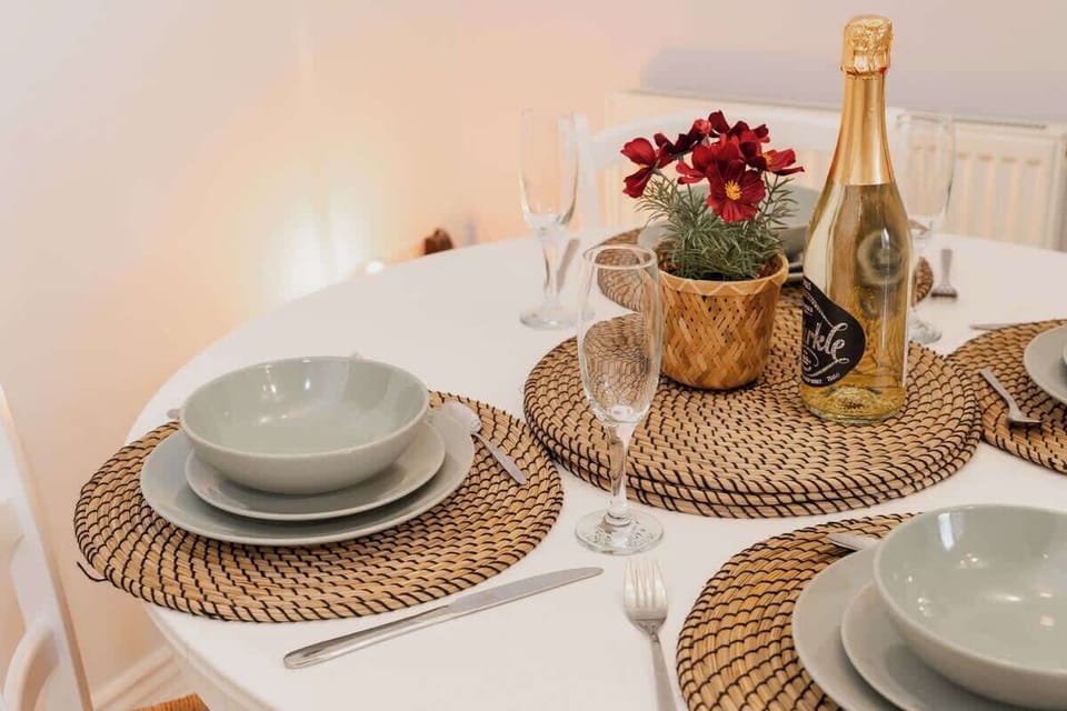 The Living Space: all essentials are provided making self catering a breeze.