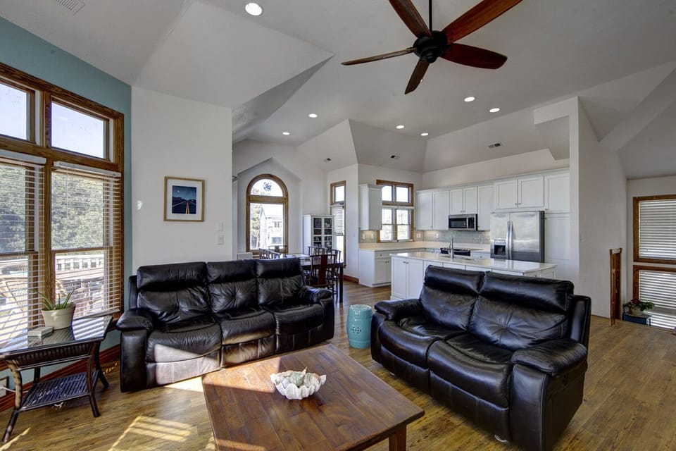 Bright, open-concept living area-the perfect gathering space 