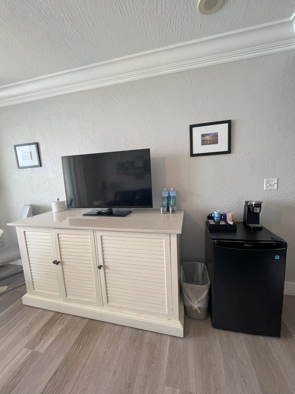 TV in living room area