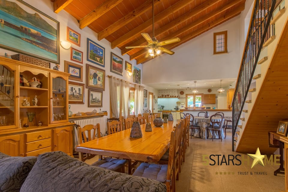 Large dining table