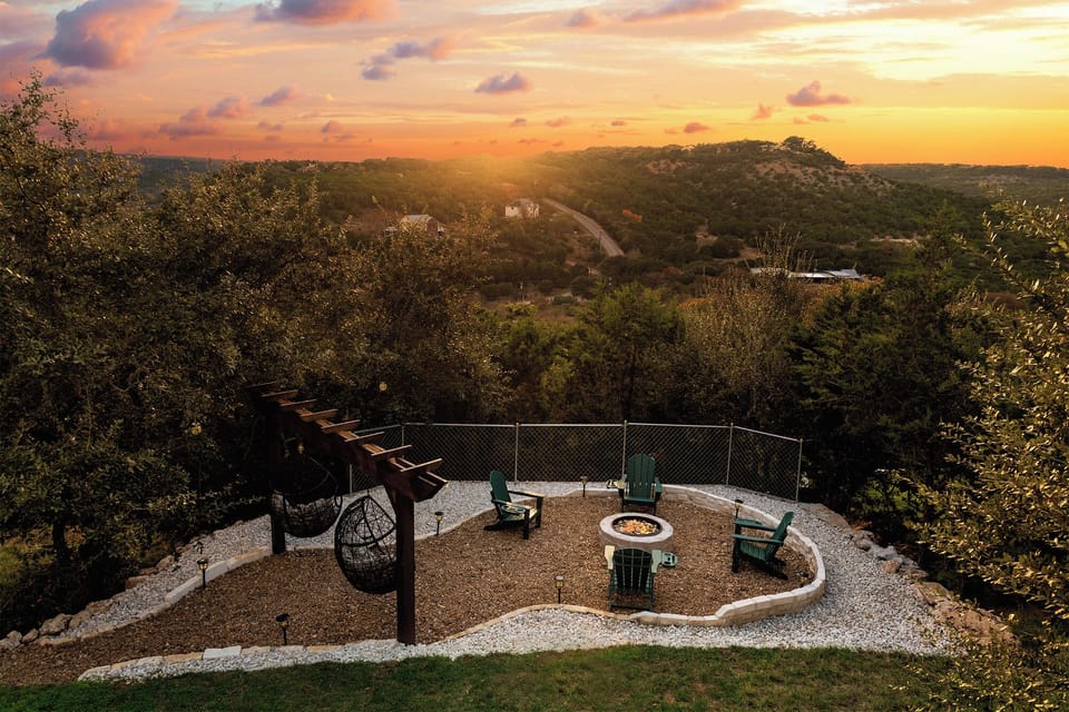 Epic Hill Country views from your private hideaway