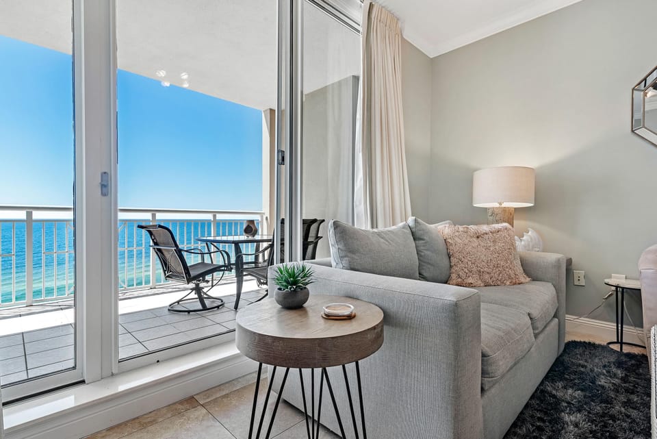 Condo, Multiple Beds (Indigo East 904) | Living area | TV