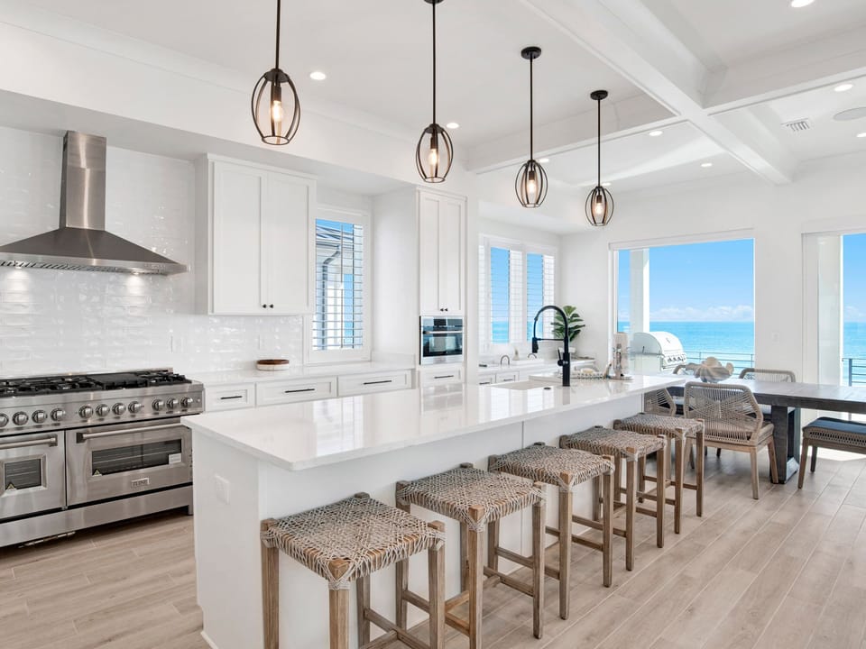 Condo, Multiple Beds, Patio, Ocean View (Viviana #9 - No Pets Allowed) | Private kitchen | Coffee/tea maker, fridge, microwave, oven