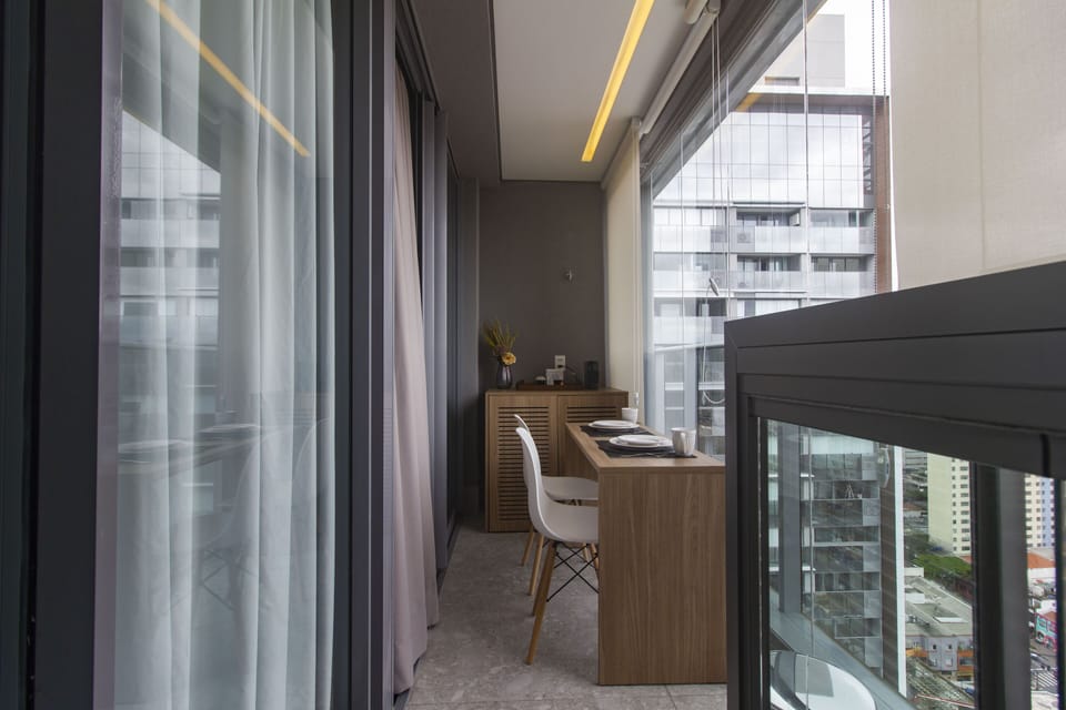 Apartment | Living area | 40-inch Smart TV with digital channels