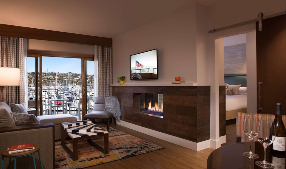 Waterview One Bedroom Suite Living Room