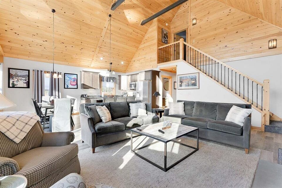 View of downstairs living space