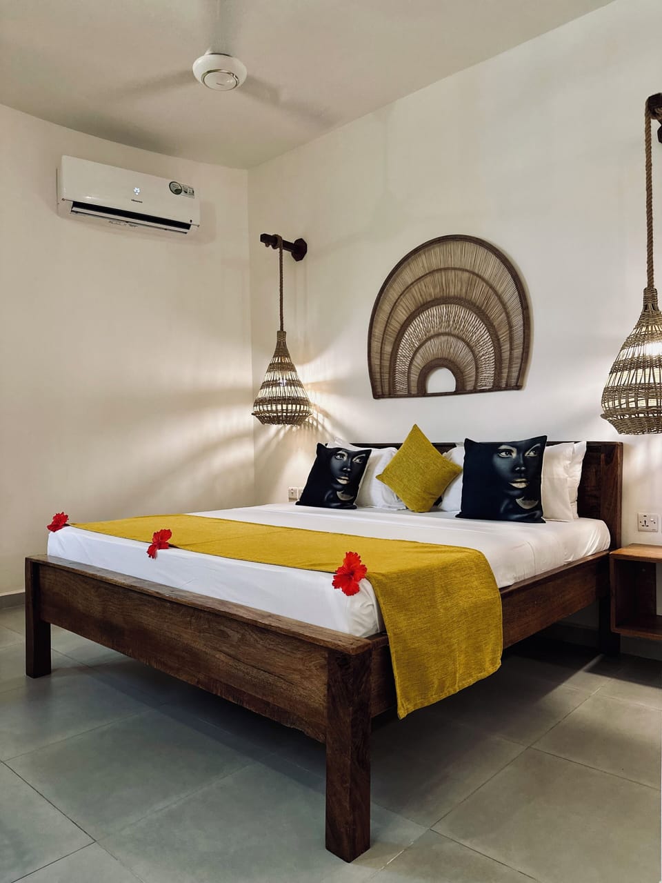 In-room safe, WiFi (free), individually decorated, bed sheets