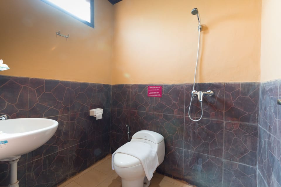 Deluxe Room | Bathroom | Shower, free toiletries, hair dryer, slippers