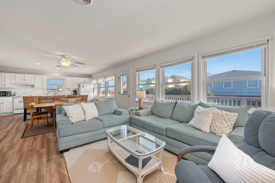 Living/Dining and Kitchen