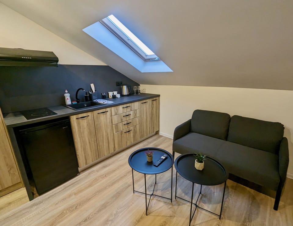 Nově vytvořené studio s moderní a uklidňující výzdobou. (2)