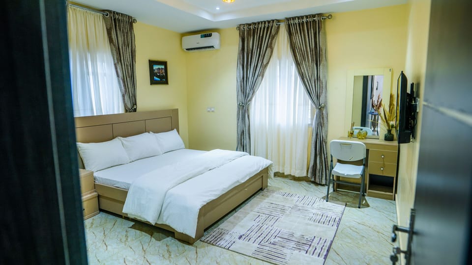 Family Double Room, 2 Bedrooms, Non Smoking, City View | Egyptian cotton sheets, premium bedding, memory foam beds, in-room safe