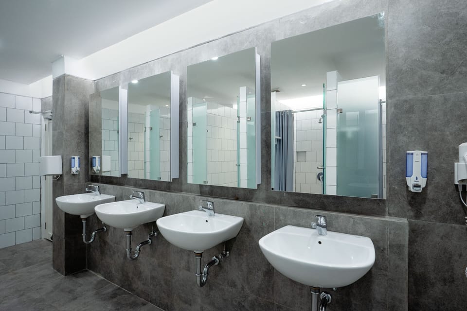 Shared bathroom