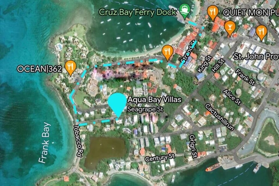 Getting to Aqua Bay