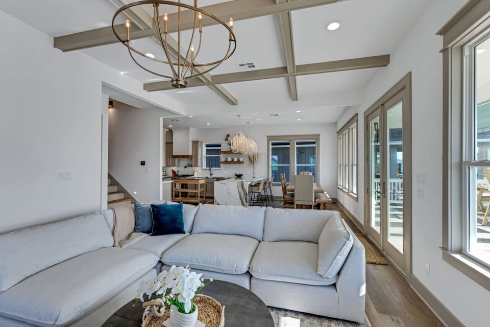 Elevate your evenings with family and friends in our inviting living room