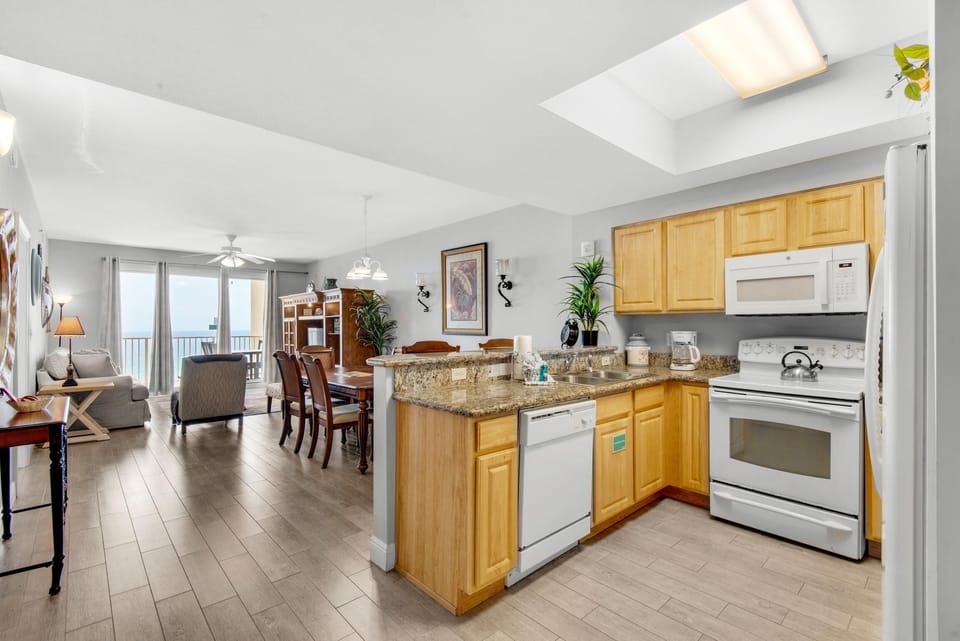 Condo, Multiple Beds (Ariel Dunes II 2203) | Private kitchen | Oven, toaster
