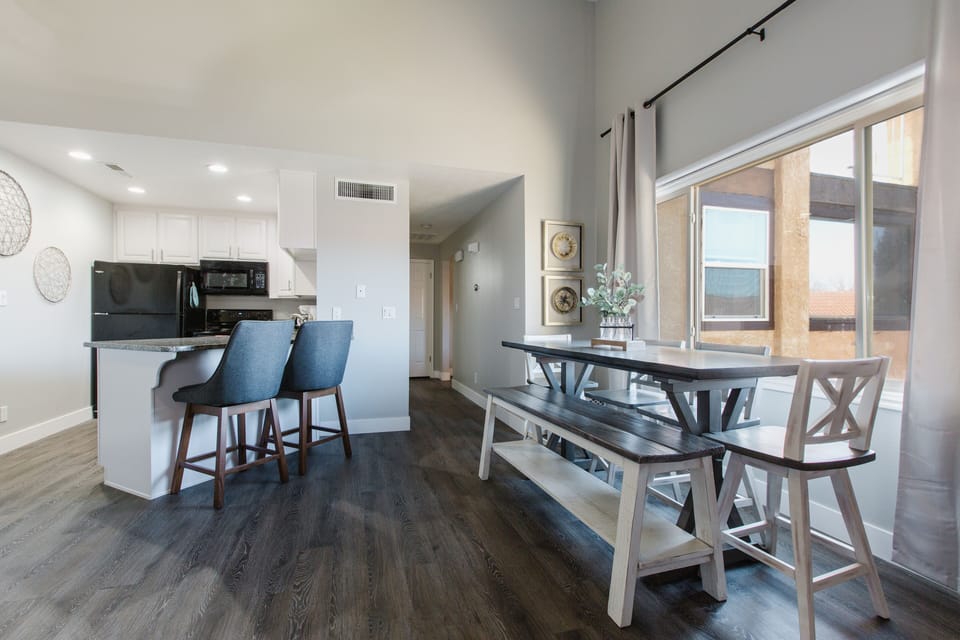 Dining Area and Kitchen