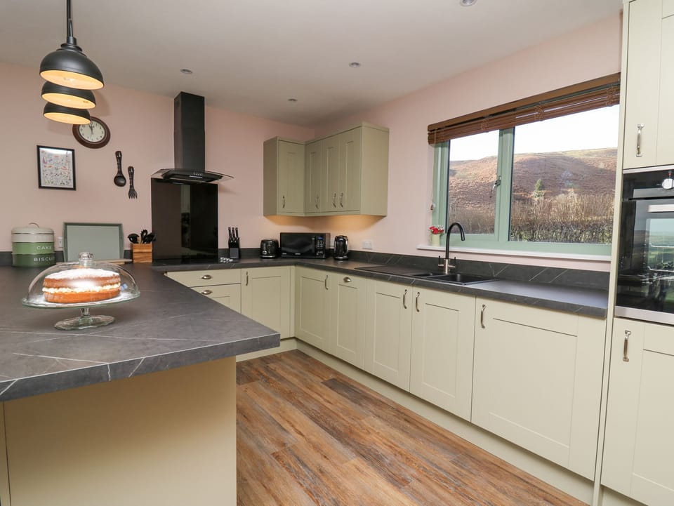 Fridge, dishwasher, electric kettle, toaster