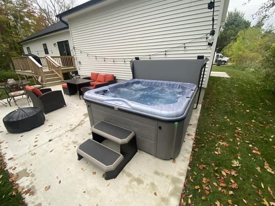 Unwind in the Hot Tub at Casa Blanca  the Perfect End to a SoHa Adventure