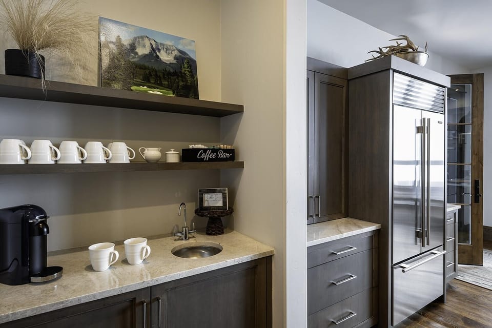Indoors, Kitchen, Appliance, Refrigerator, Sink