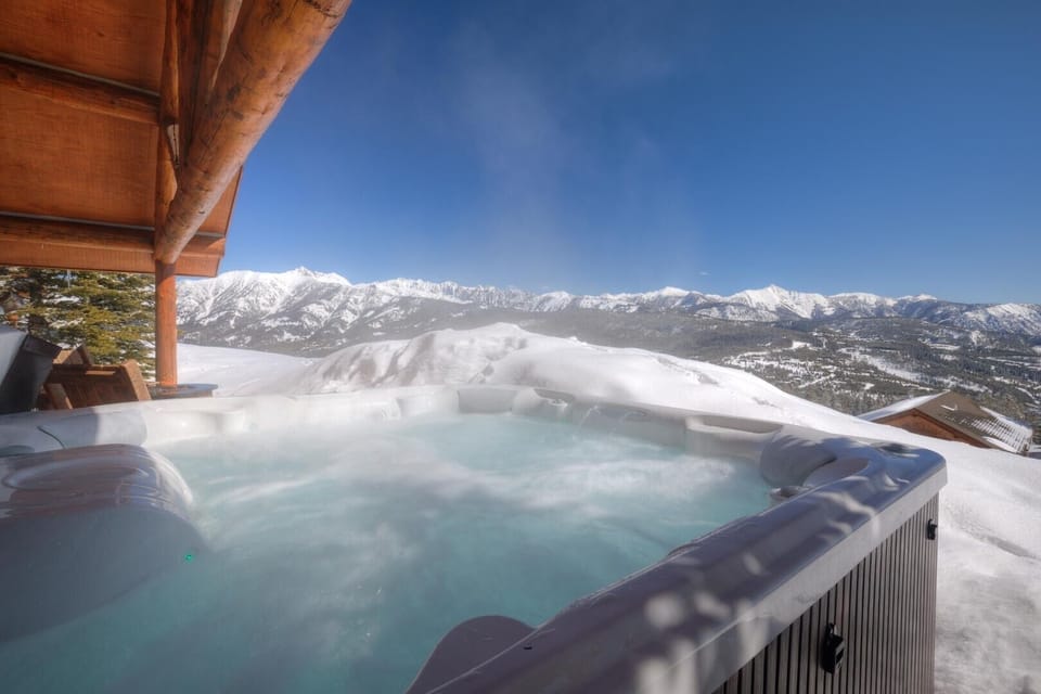 Hot Tub, Tub, Outdoors, Nature, Scenery
