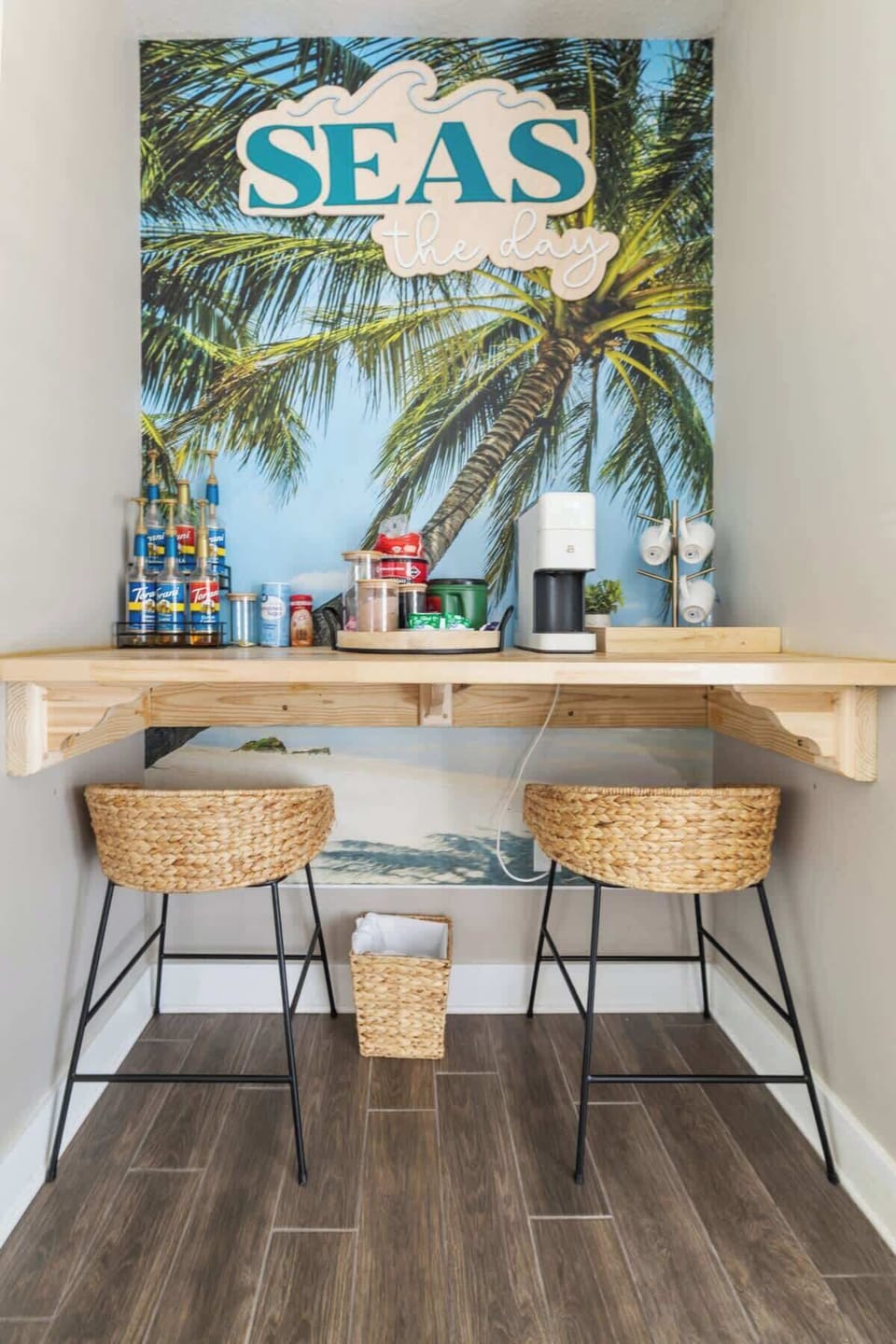 Coffee station nook