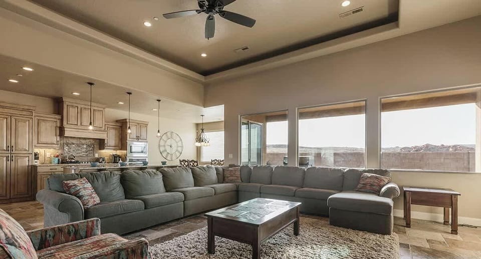 Open Concept Living Area