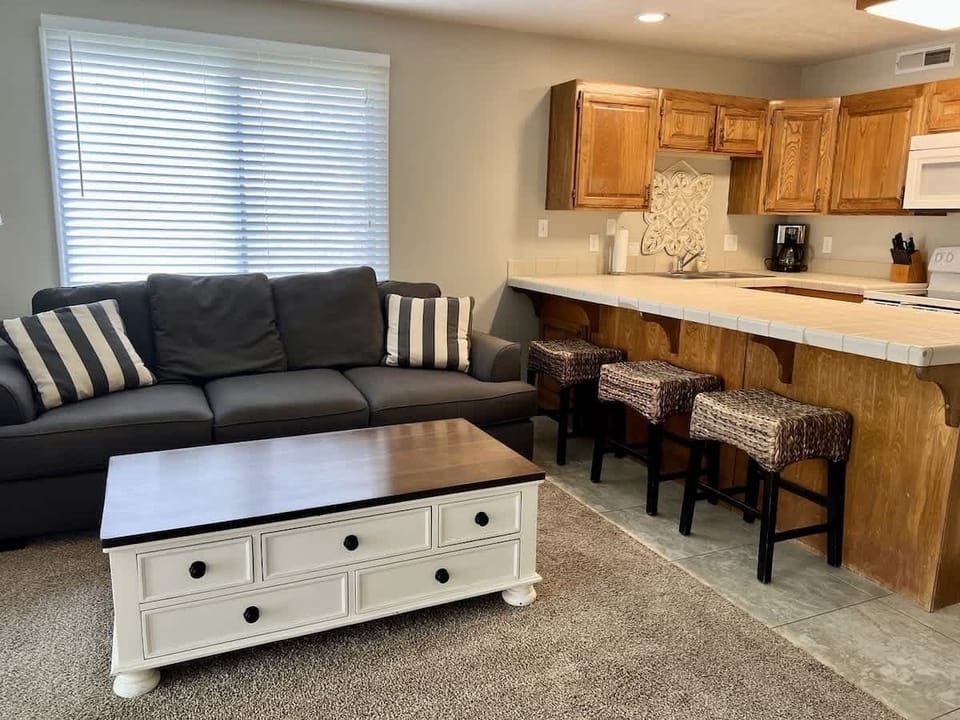 Kitchen and Living Area