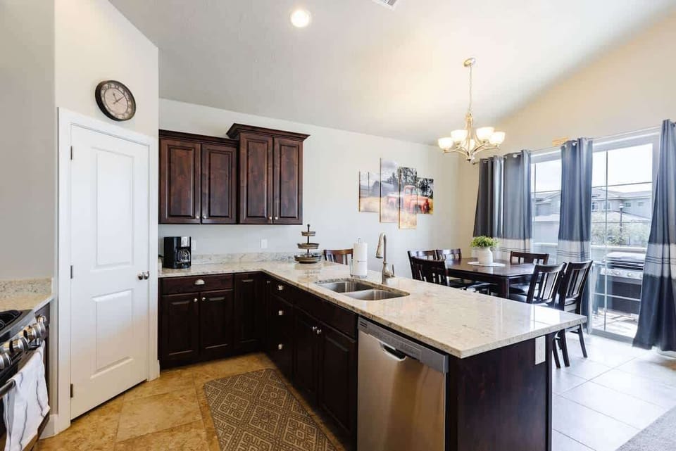 Kitchen and Dining Area