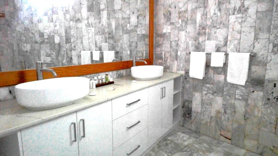 Executive Penthouse | Bathroom | Shower, towels