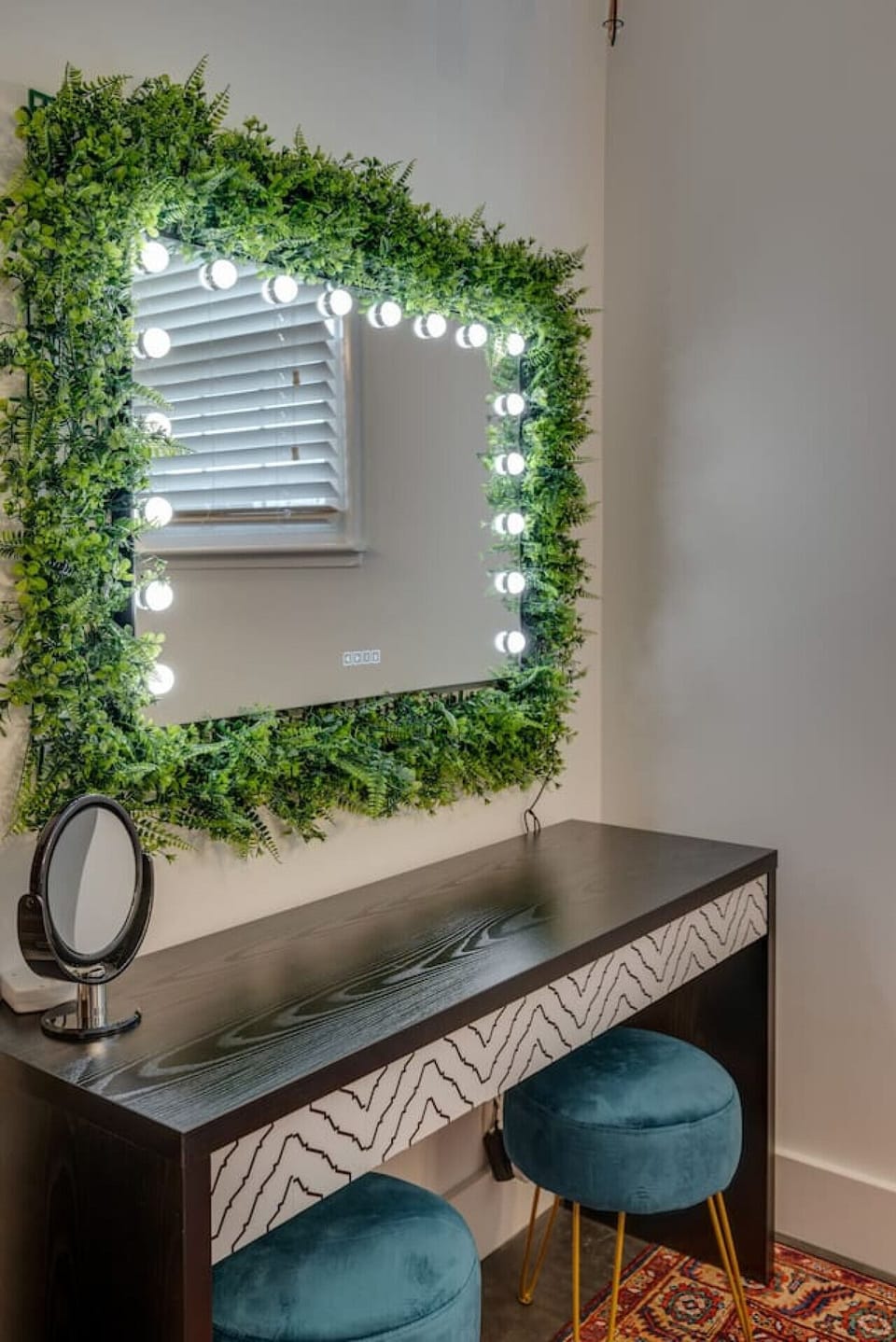 Bedroom #1's spacious ensuite bathroom with a make-up vanity for plenty of room while getting ready.