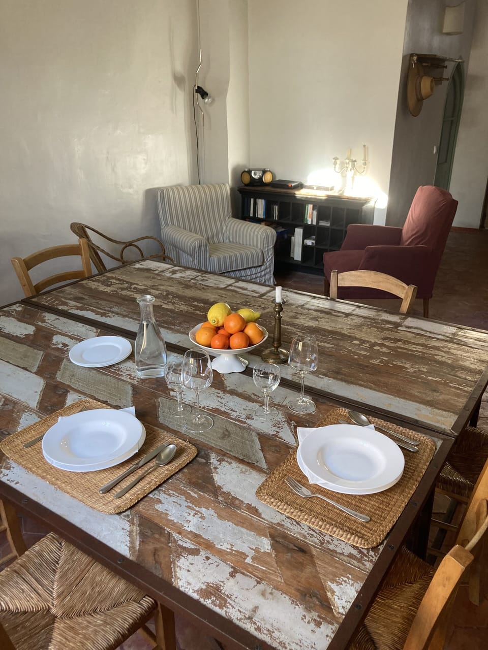 Living and dining room