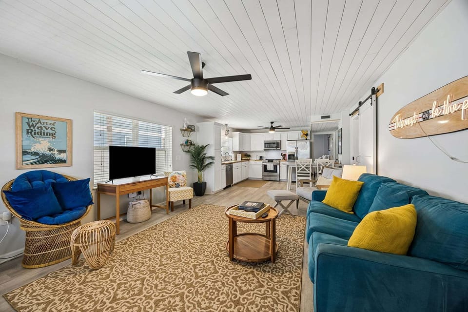 Living Room with Smart TV