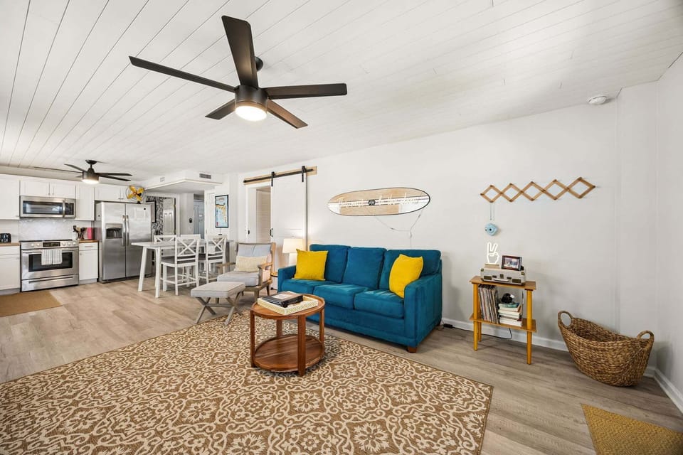 Living Room with Smart TV