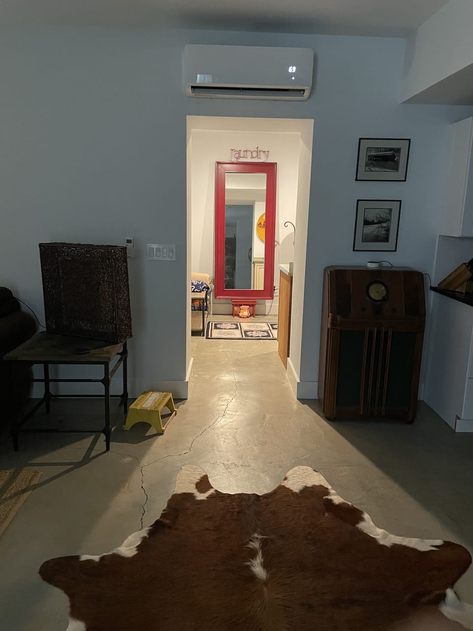 Laundry room, off Kitchen and baths