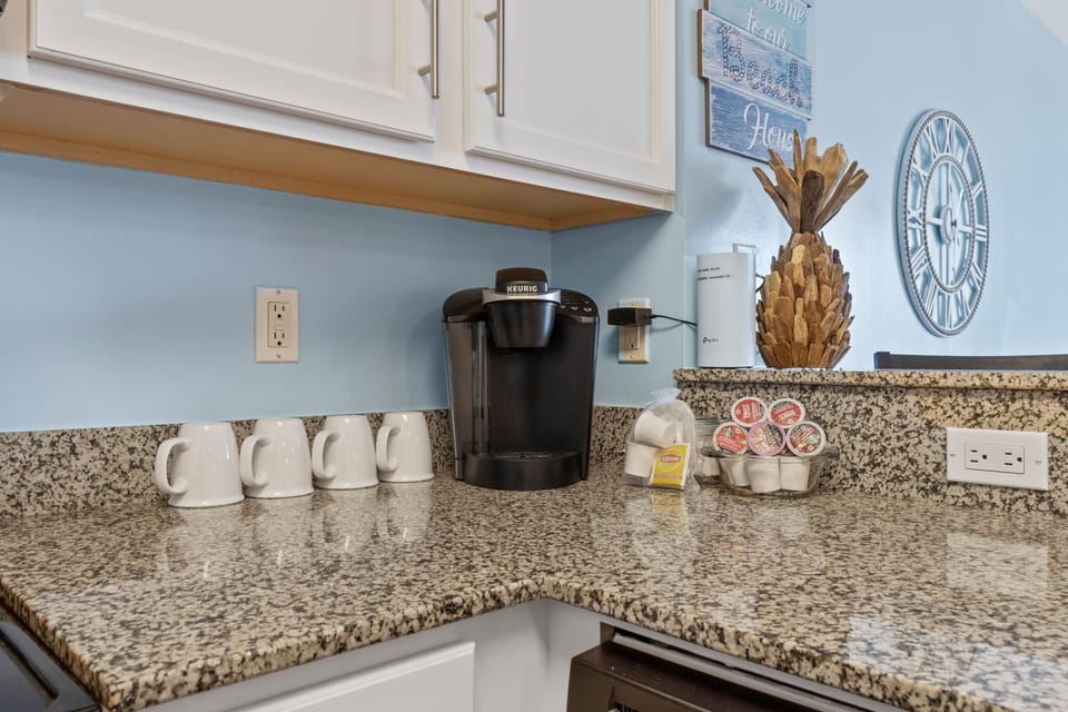 Coffee station to kick off your morning!