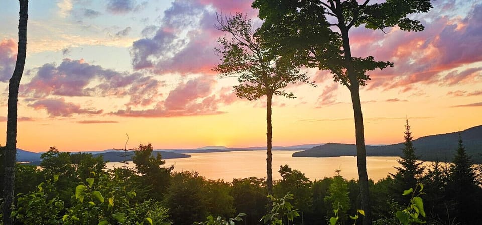 Amazing Views of the Lake and Mountains