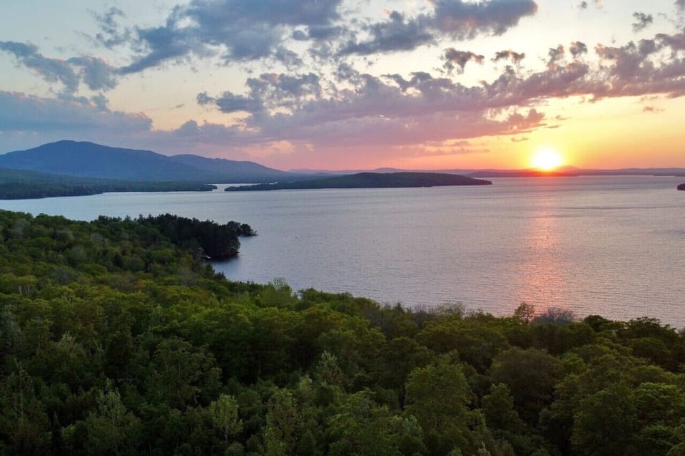 Sunset Views of Moosehead Lake