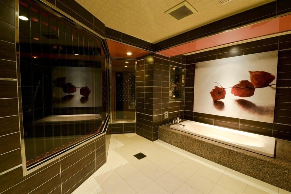 Deluxe Double Room | Bathroom | Hair dryer, slippers, bidet, towels