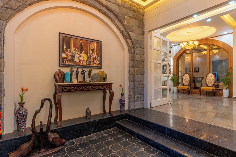 Interior entrance