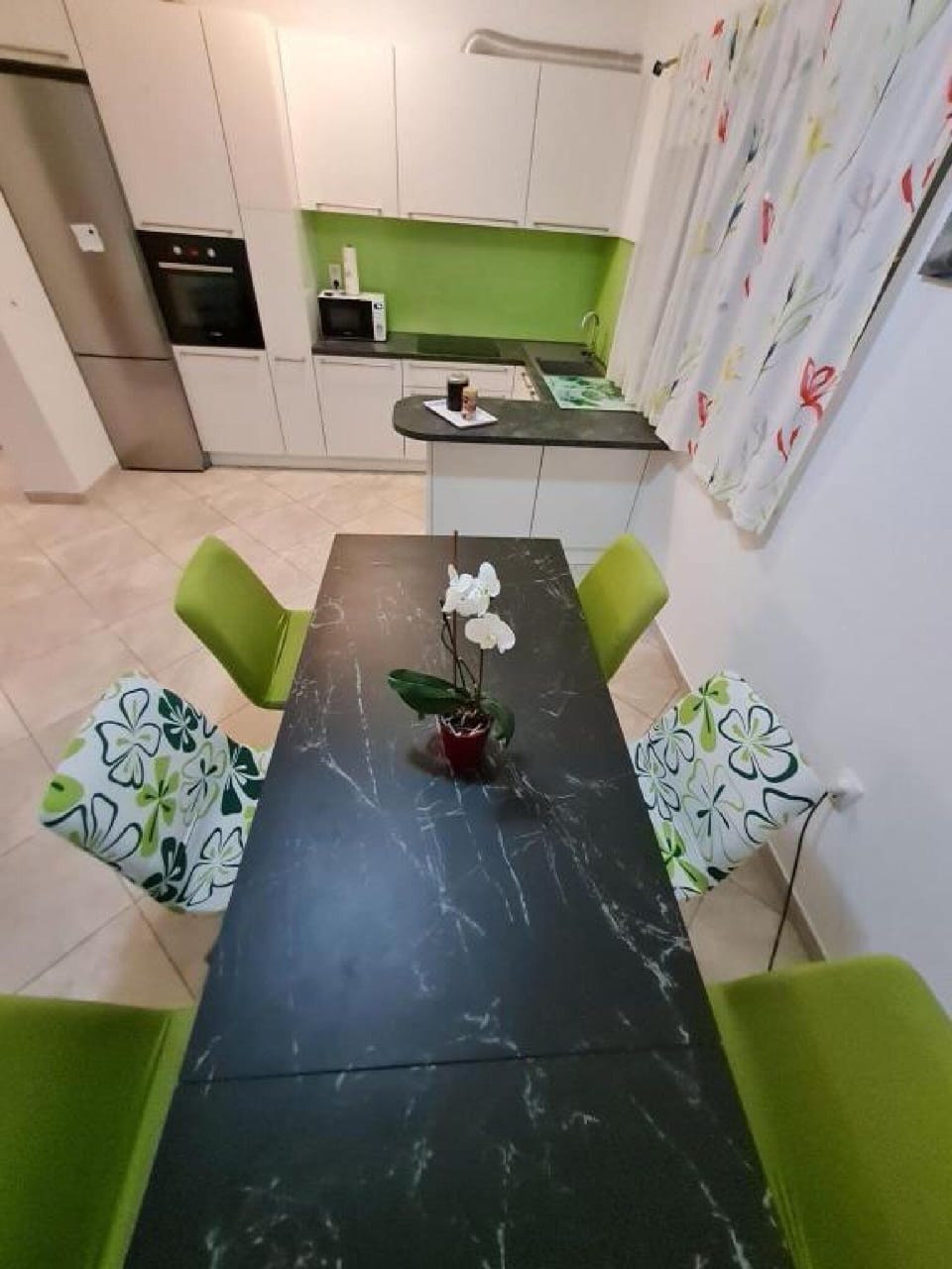 Apartment (Three Bedroom Apartment with terrace ) | Private kitchen | Fridge