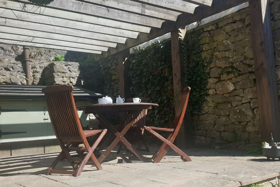 Outdoor seating area