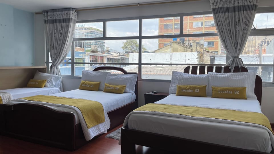 Premium bedding, down comforters, individually furnished, desk