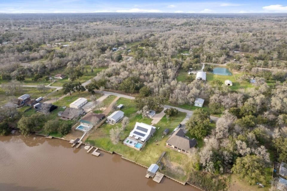 Private riverfront getaway with pool, dock, and room to breathe.