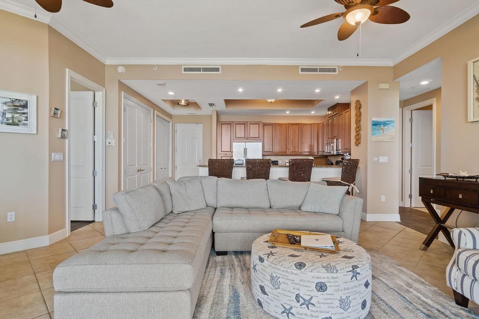 Condo, Multiple Beds (Lost Key C1003-Unlimited Golf!) | Living area | TV