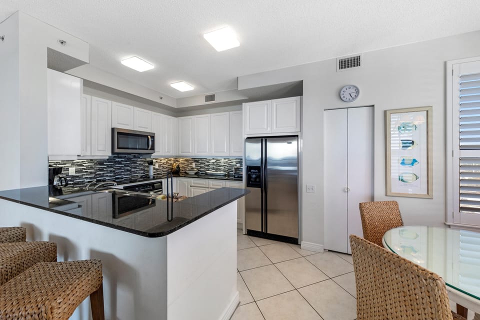 Condo, Multiple Beds (Beach Colony East 10A) | Private kitchen | Oven, toaster, paper towels